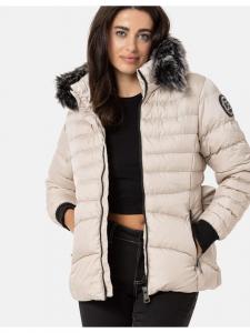 Пуховик Cipo & Baxx Jacken, бежевый