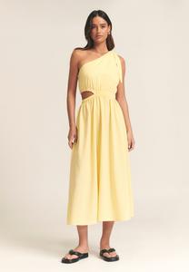 Платье ST MRLO AMILE MIDI, Powder Yellow/Mottled Yellow