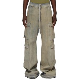 Джинсы мужские синие Rick Owens, синий