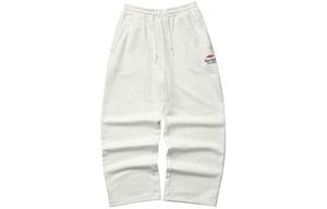 Разноцветные вязаные спортивные штаны Unisex Light Heather Skechers, светло-серый