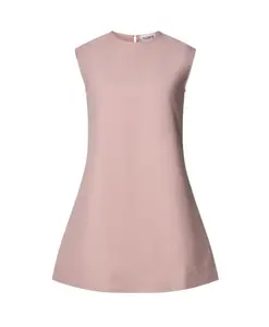 Розовое платье с вырезом «сердечко» Cloeys, розовый