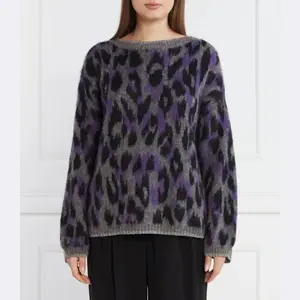 Свитер обычного кроя с добавлением шерсти Liu Jo, серый