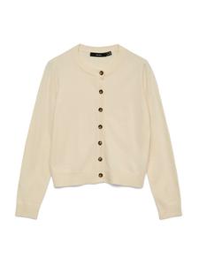 VERO MODA Кардиган 'VMSaba' вязаный, цвет шампань