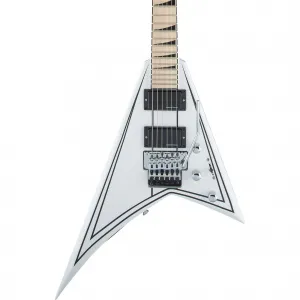 Электрогитара Jackson X Series Rhoads RRX24M Snow White с черными полосками