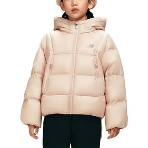 Детская пуховая куртка New Balance, светло-розовый