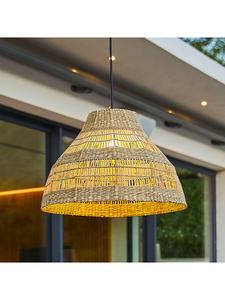 Подвесной светильник Merida светло-коричневого цвета - (H)34 x Ø48 см lumisky