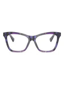 Очки в квадратной оправе Burberry, фиолетовый