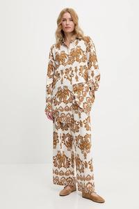 Рубашка и брюки Answear.Lab, коричневый