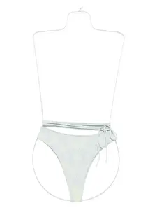 Плавки бикини с ремешками Roberta Einer, зеленый