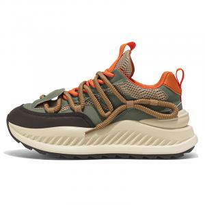 Амортизирующие, износостойкие, дышащие, увеличивающие рост низкие массивные кроссовки для мужчин Wooden Rabbit, Khaki