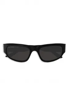 Солнцезащитные очки в прямоугольной оправе Balenciaga Eyewear, черный