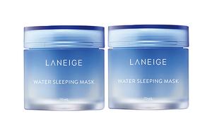 Восстанавливающая ночная маска для лица Lanzhi набор для ухода за кожей увлажняющая, питающая и насыщающая влагой 70мл*2 LANEIGE