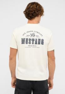 Футболка Mustang STYLE AUSTIN, Weiß/Off-White
