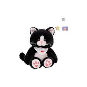 Плюшевая кукла Coco Kitten Dolls высотой 25см/35см OU DI PIG, черный