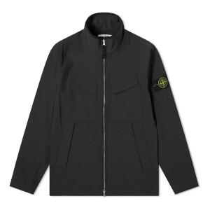 Куртка soft shell-r jacket 'black' Stone Island, черный