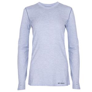 Термофутболка Hot Chillys Clima-Tek Crew (женская), Ashley Blue Heather