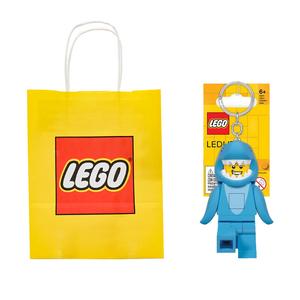 Классическая коллекция Shark Glow ключница строительные блоки 1 шт KE155 LEGO