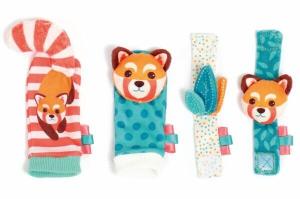 LUDI Набор сенсорных игрушек для детских ножек и ручек.