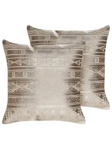 Декоративная подушка Beliani 2er Set Deko OUJDA, цвет roségold