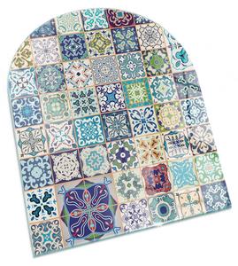 Стеклянная тарелка Tulup Tessera, 70 х 80 см