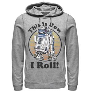 Мужской R2-D2 Вот как я катаюсь! Толстовка с капюшоном Star Wars