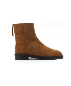 Замшевые ботильоны Isa Roberto Festa, коричневый