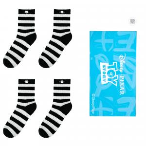 Набор из 4 пар унисекс носков Crew Disney, белый