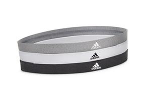 Adidas Ободки для волос Unisex Black White Gray