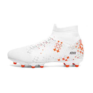 Футболка с короткими резиновыми шипами TF, с амортизацией, противоскользящая, износостойкая унисекс белая ATAY, белая с длинными шипами