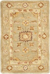Ковер SAFAVIEH, 61 x 92 см, Anatolia Collection, Sage & Sage, ручной работы, традиционный восточный, шерстяной, идеально для помещений с высокой проходимостью: прихожая, гостиная, спальня (AN556K)