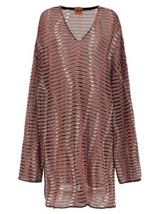 Свитер с жаккардовым узором «волны» VITELLI, мультиколор