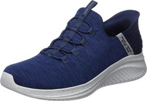 Мужские кроссовки Skechers Ultra Flex 3.0 с мгновенной посадкой без застежек, темно-синий