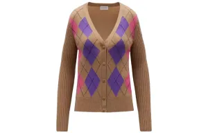 Moncler Толстовка из кашемира SS22 Women's Walnut Brown