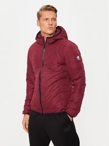 Пуховик стандартного кроя Ea7 Emporio Armani, красный
