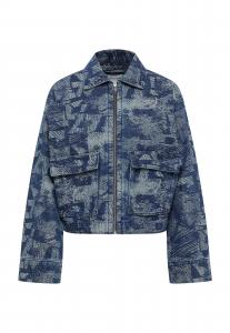 MUSTANG Куртка для межсезонья в темно-синем цвете