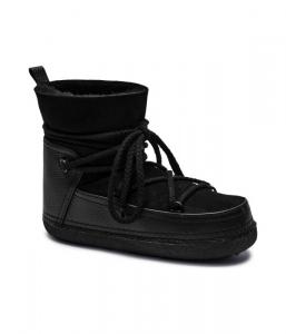 Сапоги женские Inuikii кожаные зимние, черный