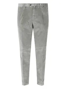 Вельветовые плиссированные брюки Myths, серый