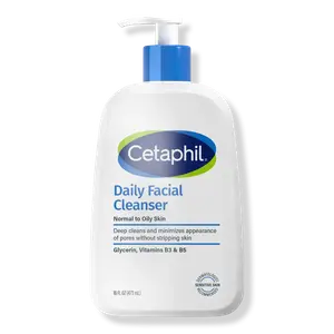 Ежедневное очищающее средство для лица, гель для умывания для чувствительной кожи Cetaphil, 16.0 oz