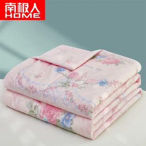 Antarctic Летнее одеяло из хлопка 180х220 см, мягкое, стираемое, с принтом Monet's Garden