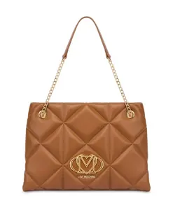 Сумка для покупок Love Moschino, коричневый