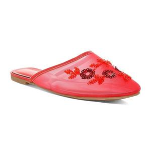 Туфли Nahra mules London Rag, Red