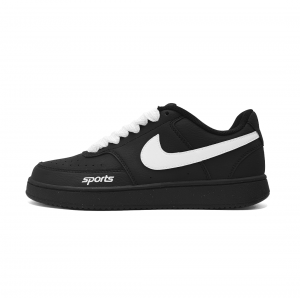 Nike Кроссовки Court Vision 1 Sports Abrasion Resistant Low top Skateboard Unisex White