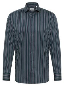 Рубашка MODERN FIT темно-синего цвета Eterna