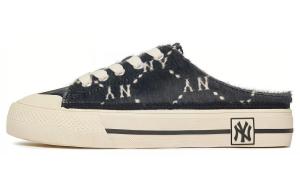 Кроссовки для скейтбординга Playball Mule унисекс с низким верхом черного цвета Mlb