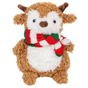 Плюшевая кукла Creative Scarf Deer Dolls высотой 18 см Small bubble, красный