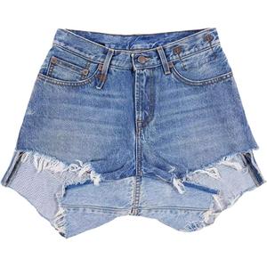 R13 Джинсовые шорты женские голубые