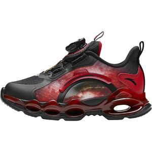 Antakids Легкие амортизирующие кроссовки Rebound с низким верхом для детей, черные, красные, для детей от 3 до 7 лет