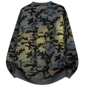 Футболка с длинным рукавом Unisex X1617, зеленый camouflage