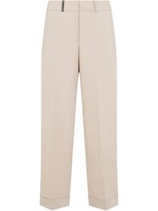 Прямые брюки Peserico, нейтральный