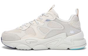 Скользоустойчивые, износостойкие, легкие низкие кроссовки Unisex Beige Brown Kappa, Malt Beige Zongzi